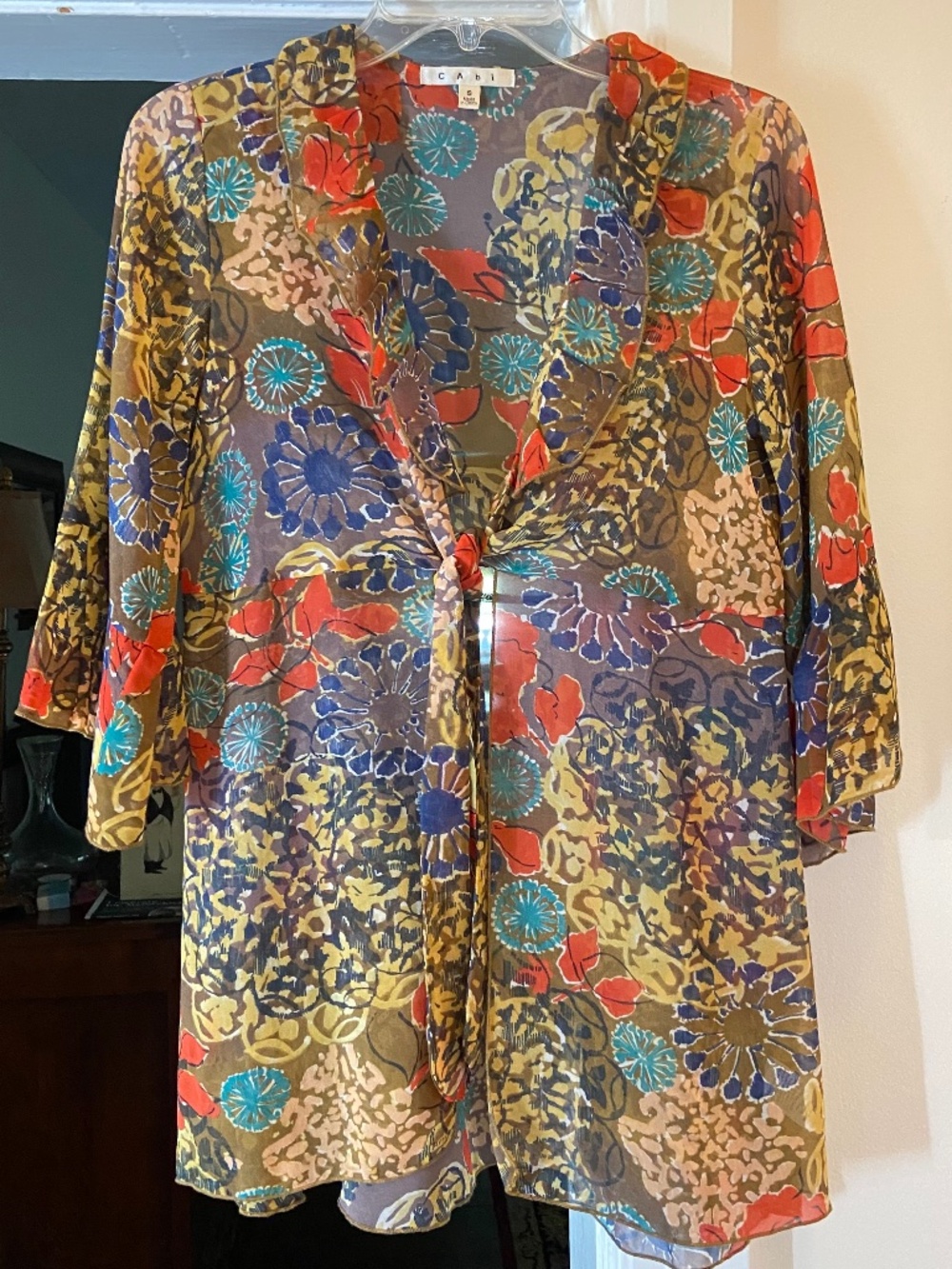 Cabi Sheer Blouse
